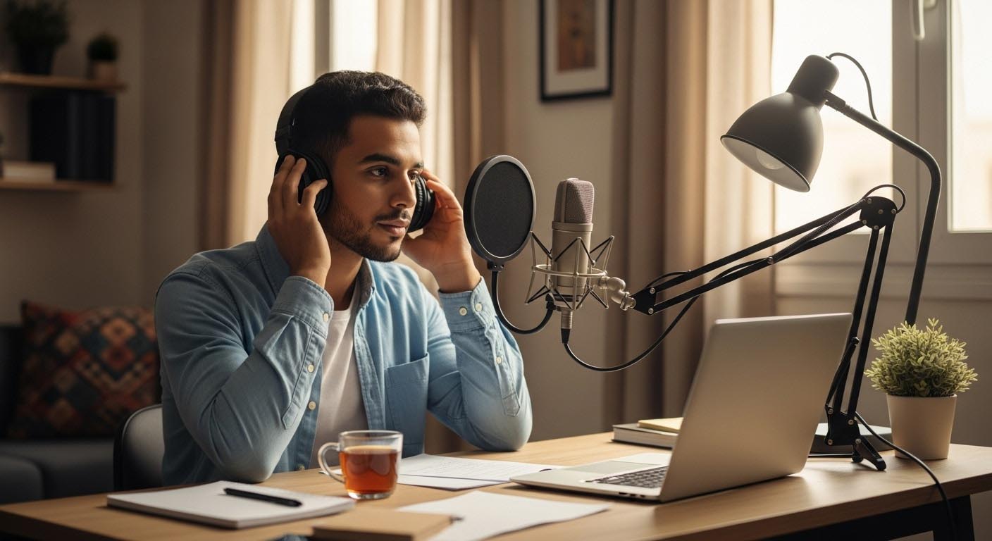 الأداء الصوتي وصناعة المحتوى