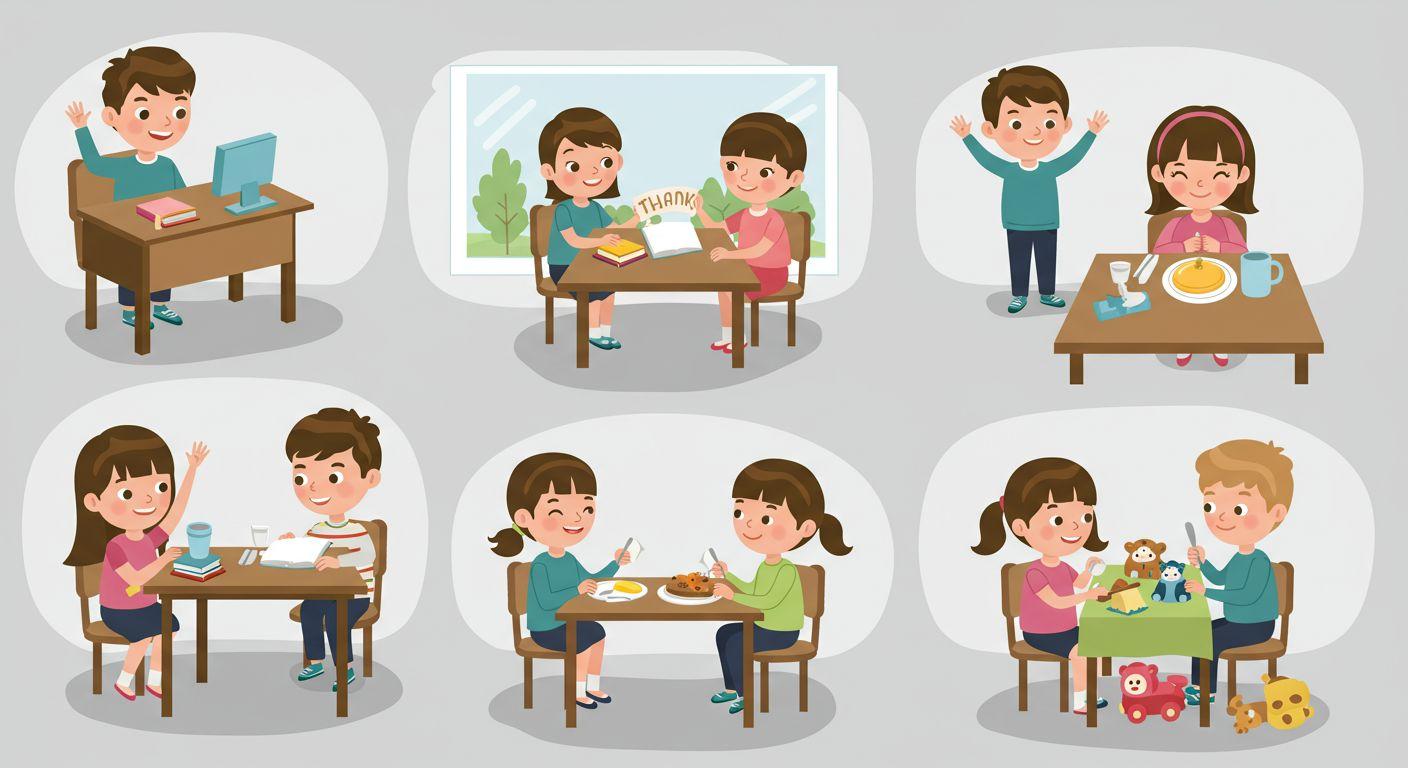 دليل الآباء لتعليم الإتيكيت للأطفال: كيف تُنشئ طفلًا مهذبًا؟