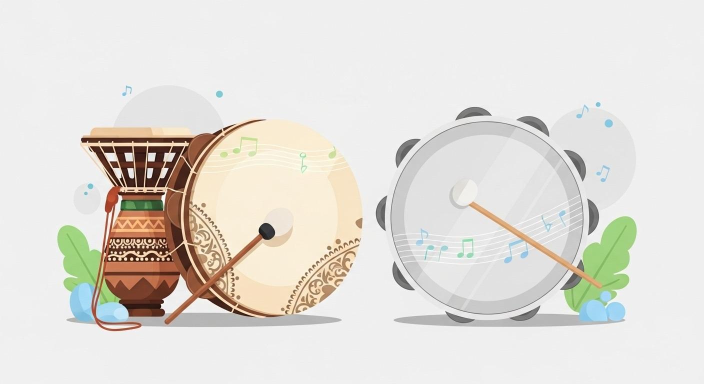 ما الفرق بين الرق التقليدي والحديث؟ دليل عشّاق الإيقاع الشرقي