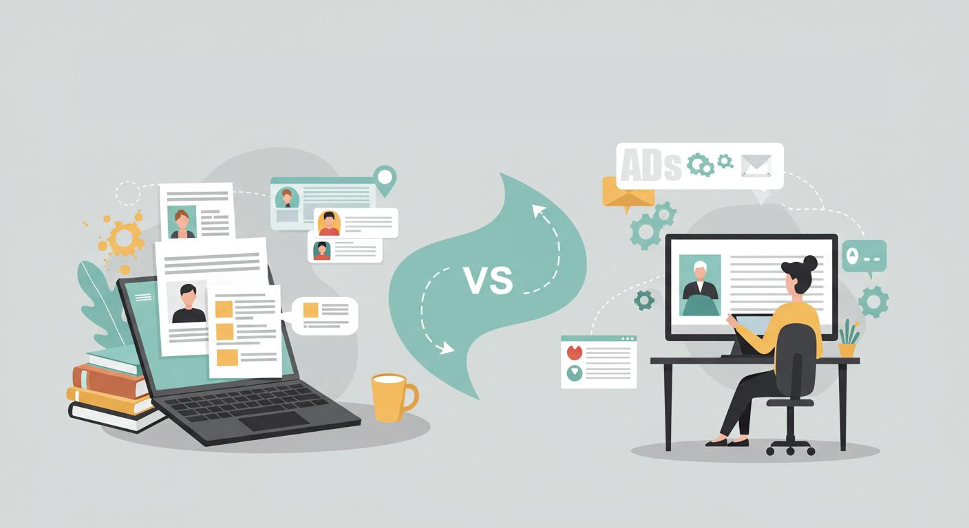كاتب الإعلانات وكاتب المحتوى: وظيفتان مختلفتان أم اسمين لشيء واحد؟