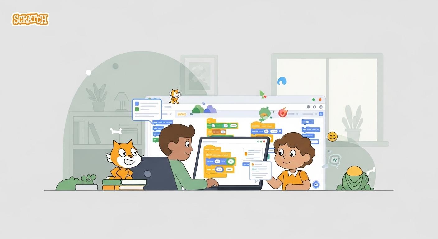 ما هو سكراتش؟ ولماذا يُعد بوابة الأطفال إلى عالم البرمجة؟