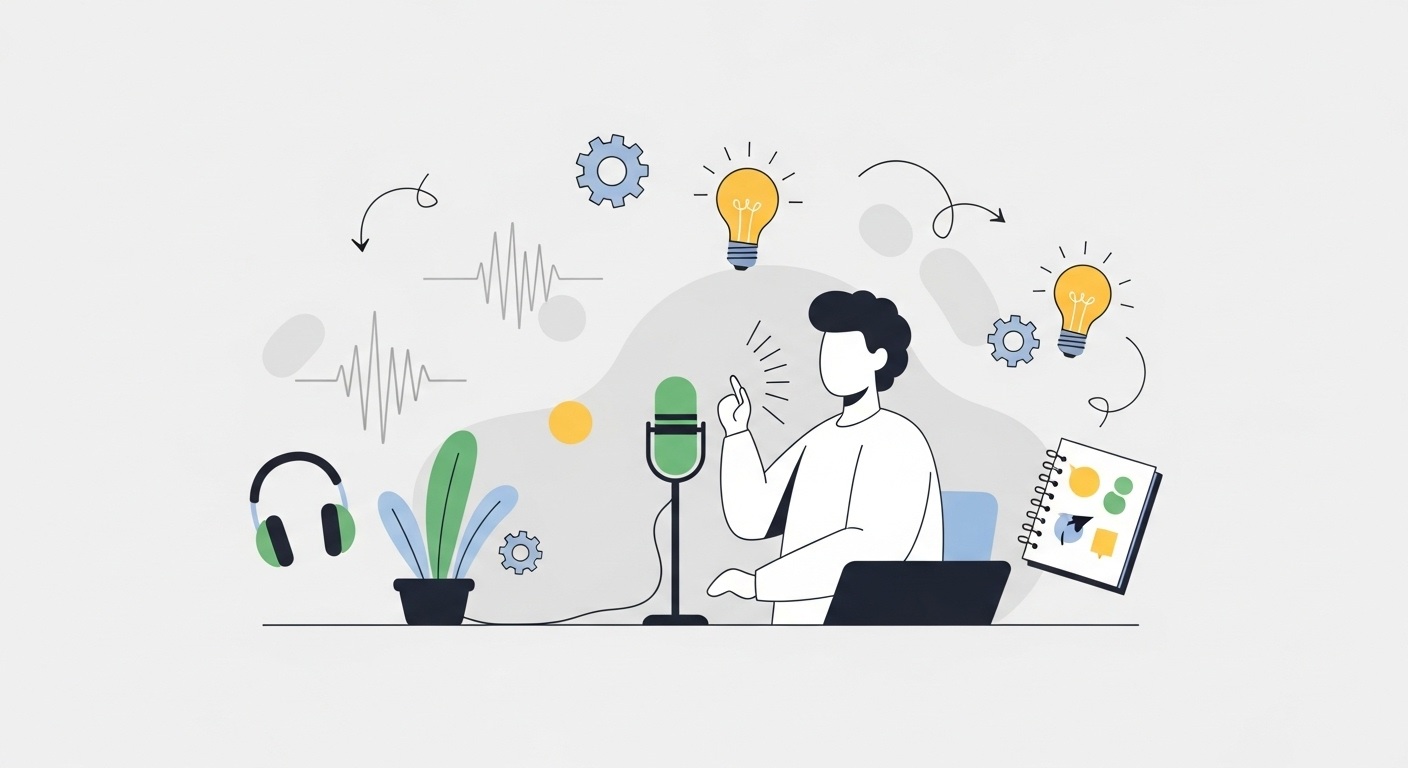 دليل الإلقاء الصوتي: 7 خطوات عملية تبني بها أداءً واضحًا ومؤثرًا