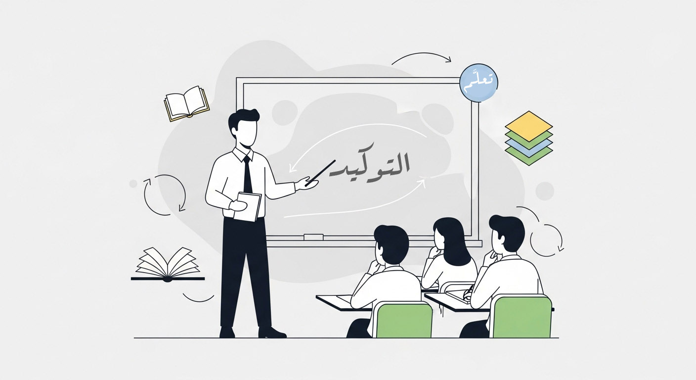 ما التوكيد في اللغة العربية؟ شرح أنواعه اللفظي والمعنوي وشروطه