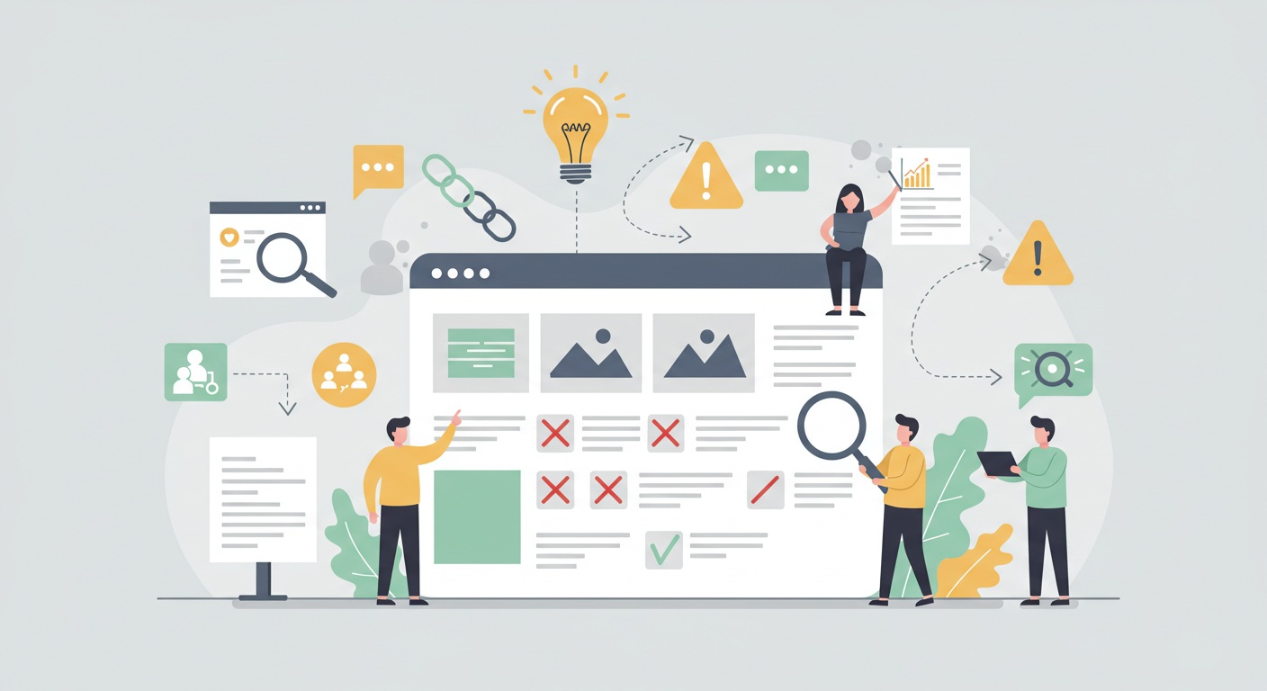 دليل الكُتّاب: أبرز 10 أخطاء في محتوى السيو وكيفية تفاديها