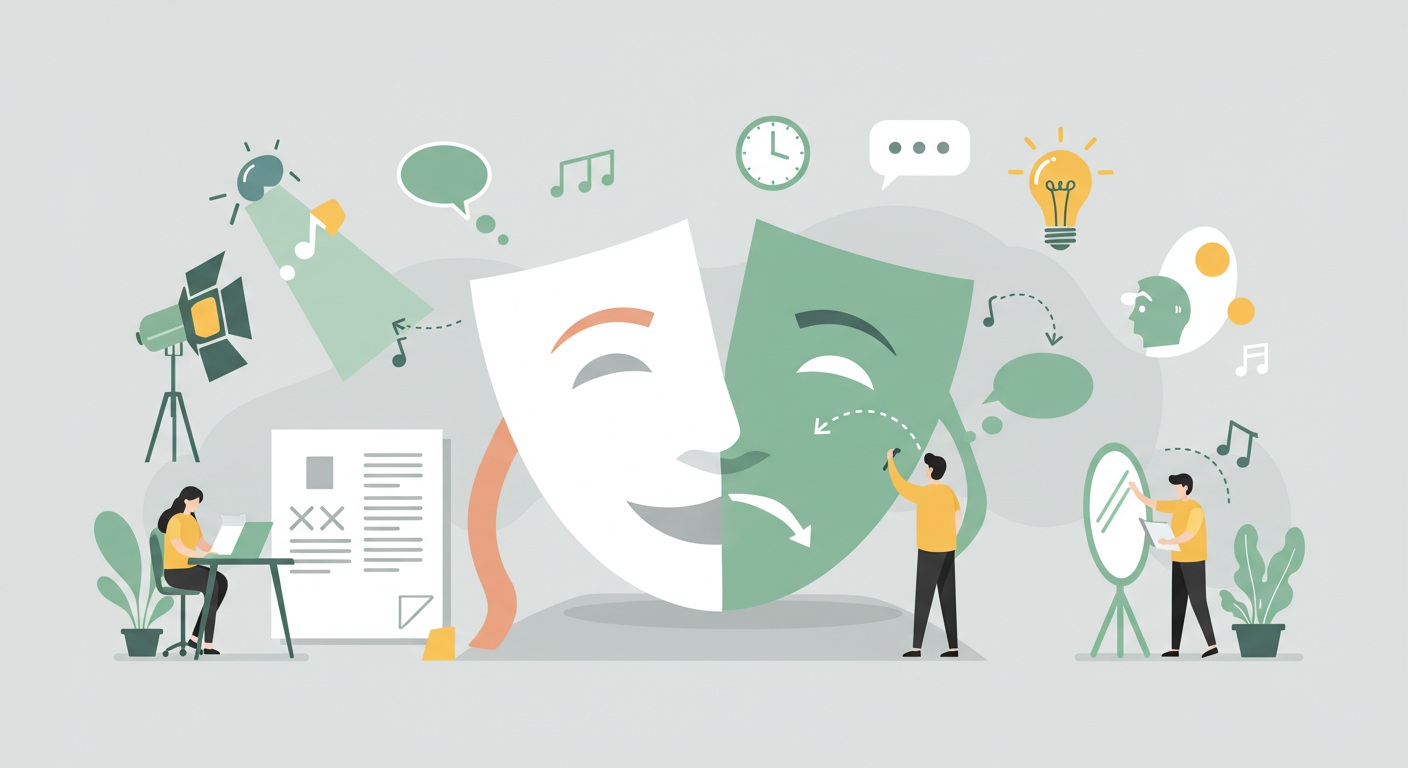 التحضير للأدوار التمثيلية: ما هي تقنيات الممثلين لإقناع الجمهور؟