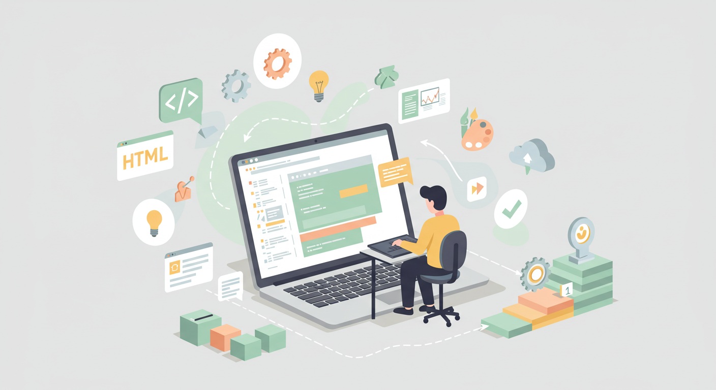 كيف تصبح مطوّر ويب محترف؟ دليلك لتعلّم برمجة وتصميم المواقع