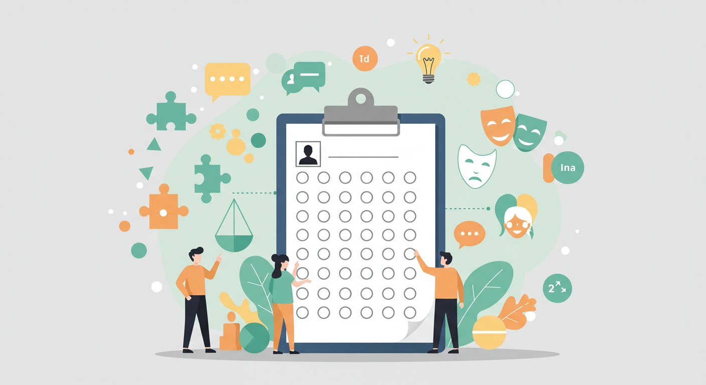 أشهر اختبارات تحليل الشخصية: كيف تكتشف نقاط قوتك وضعفك؟