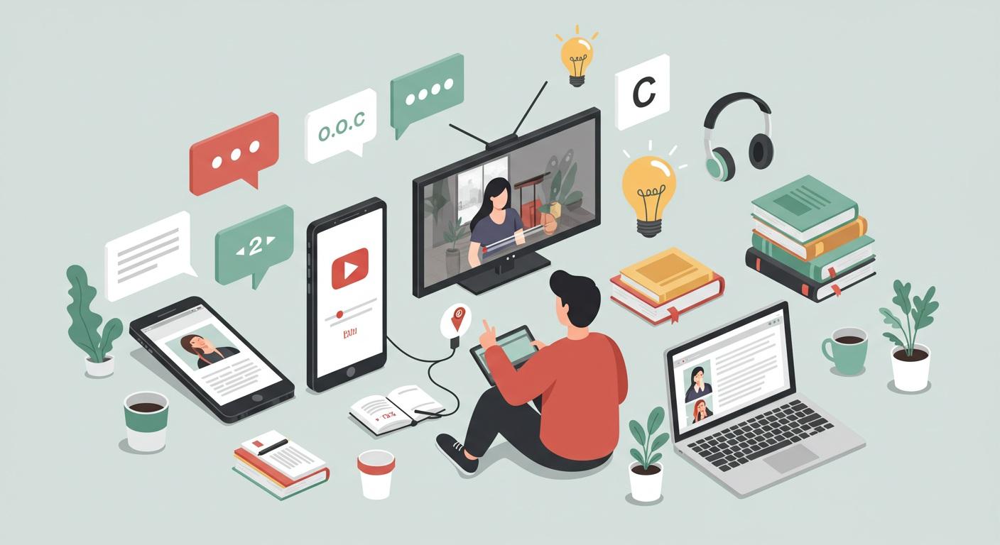 أفضل 5 طرق ممتعة وفعّالة لتعلُّم الإنجليزية من الصفر