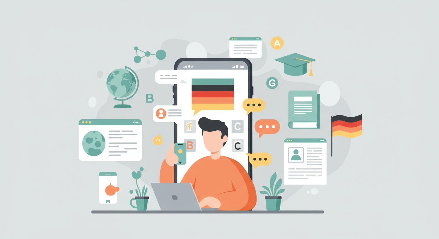 أفضل تطبيقات تعلّم اللغة الألمانية: اختر ما يناسبك حسب طريقتك