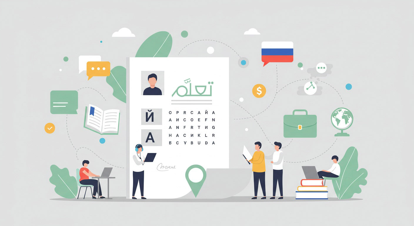 تعرف على مستوى اللغة الروسية الذي تحتاج إليه لتبدأ حياتك في روسيا