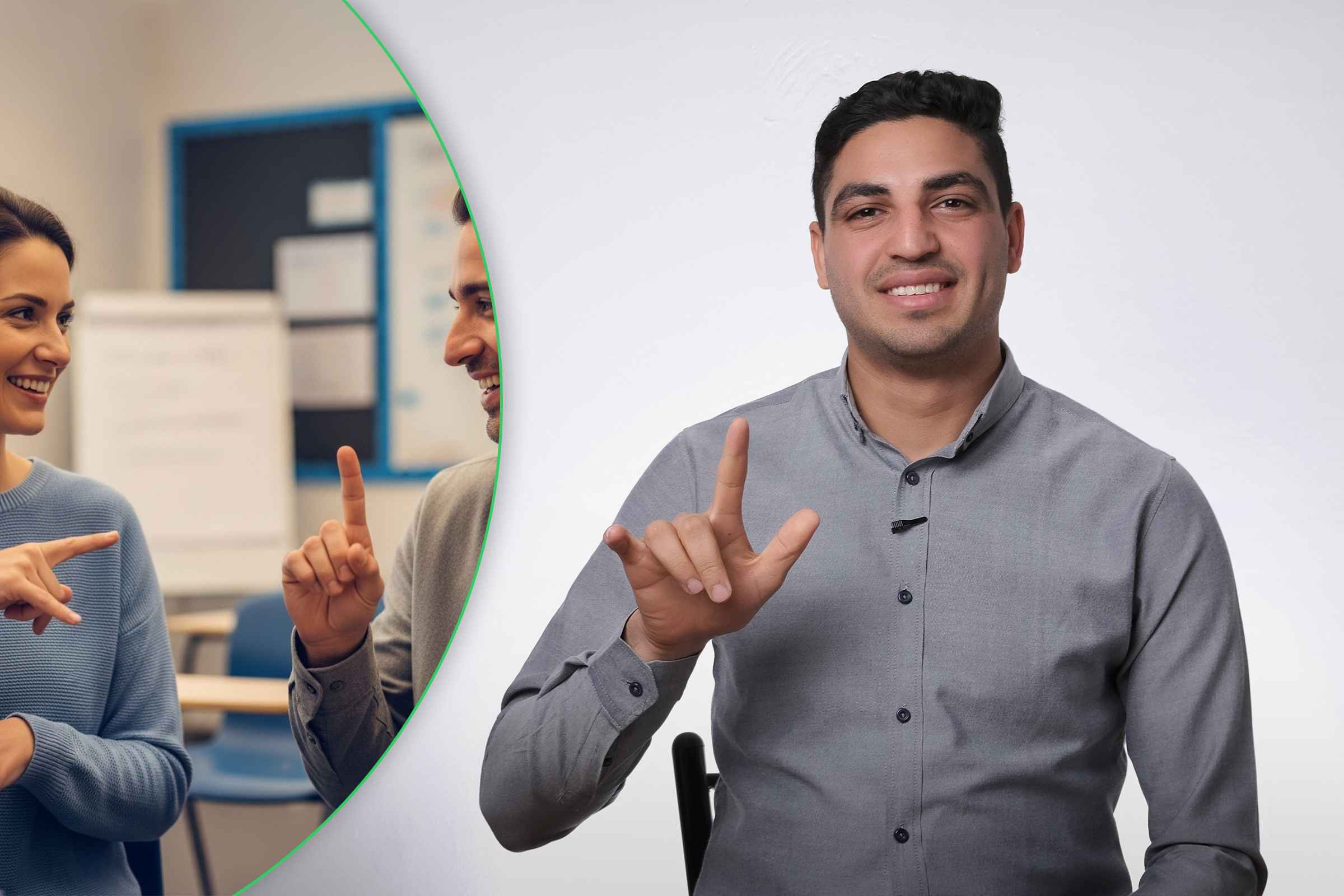 دورة لغة الإشارة - المستوى الثاني